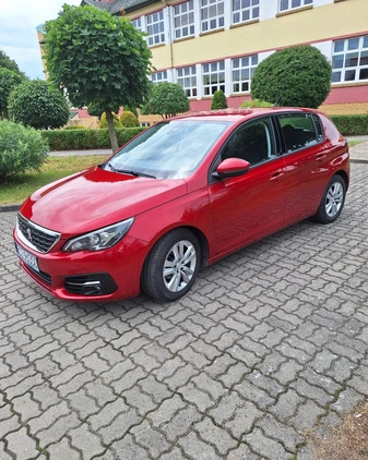 Peugeot 308 cena 45800 przebieg: 63000, rok produkcji 2019 z Ćmielów małe 37